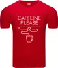 Diarbo Herren T-Shirt mit Lustiger Aufdruck Koffein, Bitte Produktbild-Vorschau 1
