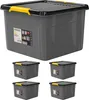 MONZANA® 4x Contenitore con Coperchio 32L BPA Free Chiusura Anteprima dell’immagine prodotto 10