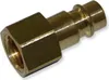 Airbrush Adapter 12,91 mm (1/4") IG Schnellkupplung 12 mm Produktbild-Vorschau 1