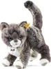 Steiff Kuscheltier Katze Kitty Plüsch grau beige - 25 cm - Produktbild-Vorschau 3