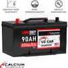 US Autobatterie 90Ah 12V USA Batterie 850A/EN US Car Produktbild-Vorschau 3