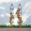 Relaxdays Rankhilfe Obelisk, 2er Set, 188x30 cm, Ranksäule Produktbild-Vorschau 2