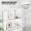 BROTTAR Eckvitrine mit rechtem Winkel, dreifarbige Produktbild-Vorschau 3