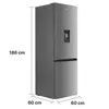 Heinner HCNF-HM291XWDE++, 291 l, NoFrost-Funktion Produktbild-Vorschau 3