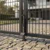 Home Deluxe - Dvoukřídlá zahradní brána ADITUS - antracit, Náhled obrázku produktu 5