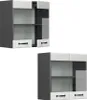 Küchenglasschrank Vicco R-Line Weiß Landhaus 60 cm, Model Produktbild-Vorschau 5
