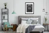 MuchoWow® Gerahmtes Poster Wolf - Mond - Tiere - Dunkelheit Produktbild-Vorschau 7
