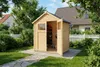 WOODTEX Naturbelassen 180 x 120 cm Gartenhaus Sylta 1, 14 Produktbild-Vorschau 8