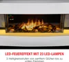 Classic Fire Elektrokamin Montreal Elektrischer Kamin 2000W Produktbild-Vorschau 4