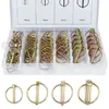 50 Stück Klappsplinte Sortiment,Splinte Klappstecker,4 Produktbild-Vorschau 1