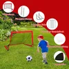 Zestaw 2 składanych bramek piłkarskich Izrielar, mini Podgląd zdjęcia produktu 4