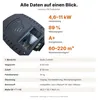 Nemaxx P9 Pelletofen Pelletkaminofen 11kW Kaminofen Produktbild-Vorschau 20