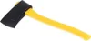 A yellow and black axe is shown against a white background. Produktbild-Vorschau