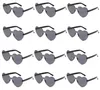 Herz-Sonnenbrille 12 Stück, Randlose Getönte Sonnenbrille Produktbild-Vorschau 8