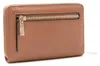 L.CREDI Geldbörse Perla Zip Around Wallet Cognac hellbraun Produktbild-Vorschau 4