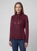 RABE Damen Jacke Dunkelrot Größe 52 mit diamantförmiger Produktbild-Vorschau 3