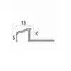 Rampenprofil Anpassungsprofil 10 x 13 x 2500 mm Produktbild-Vorschau 2