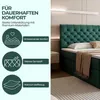 GOLDSTOFF TAURIEL Boxspringbett 160x200cm mit Produktbild-Vorschau 5