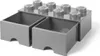 LEGO(R) pojemnik klocek z szufladami ósemka szary Podgląd zdjęcia produktu 11