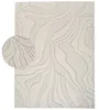 Tapis de salon Skandi Japandi Boho Abstract Motif 3D Uni Voir les images du produit 13