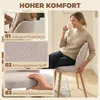 HOMCOM Esszimmerstühle 2er-Set, Küchenstühle mit Produktbild-Vorschau 5