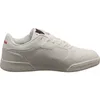 A side view of a single white sneaker. Produktbild-Vorschau