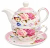 Zestaw do herbaty porcelanowa filiżanka i czajniczek 400ml Podgląd zdjęcia produktu 2