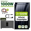 GreenSun Solar 1000W Balkonkraftwerk mit 2,56 kWh Speicher Produktbild-Vorschau 1