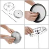 Belle Vous Kettenständer Schmuck Silber Drehbar (23 Haken) Produktbild-Vorschau 5