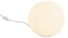 Kleine LED Tischlampe mit Glaskugel Weiß, dimmbare Produktbild-Vorschau 2