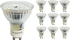 A collection of LED light bulbs on a white background. Produktbild-Vorschau