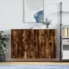 vidaXL Wandschränke 2 Stk. Räuchereiche 69,5x34x90 cm Produktbild-Vorschau 1