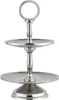 Marrakech Deco Estetica Etagere 2 livelli fruttiera rotonda Anteprima dell’immagine prodotto 1