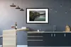 MuchoWow® Gerahmtes Poster Ein kleines Haus oberhalb von Produktbild-Vorschau 5