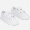 Kinder Kunstleder Sneaker Klettverschluss Freizeitschuhe Produktbild-Vorschau 2