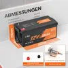 LiTime 12V 280Ah LiFePO4 Batterie Niedertemperaturschutz Produktbild-Vorschau 2