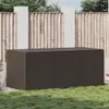 vidaXL Gartenbox Poly Rattan 180x90x70 cm Braun Produktbild-Vorschau 1