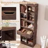 Estantería COSTWAY con 8 compartimentos y un cajón, mueble Vista previa de la imagen del producto 6