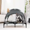XMTECH Lit pour chien avec toit Lit pour animaux Voir les images du produit 5