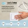 JUST LIGHT Plafoniera LED 14023-55 acciaio, 30,2 W, 4500 Anteprima dell’immagine prodotto 7