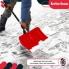 KOTARBAU® Set Schneeschaufel mit Aluminiumstiel 135 cm Produktbild-Vorschau 2