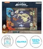Mappa del puzzle di Avatar Il Signore degli Elementi (1000 Anteprima dell’immagine prodotto 7