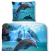 Good Morning Kinder Bettwäsche Delfin - 135x200 cm - 100% Produktbild-Vorschau 5