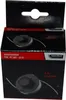 A black cardboard box containing two string trimmer heads. Produktbild-Vorschau