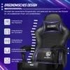 Aiibot Gaming Stuhl Bürostuhl Schreibtischstuhl Produktbild-Vorschau 3