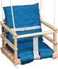 A close-up studio shot of a baby swing. Produktbild-Vorschau