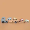 Little Dutch Drewniana ciężarówka z samochodami Podgląd zdjęcia produktu 7