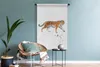 MuchoWow® Wandteppich Wandbehang Tiger - Weiß - Orange Produktbild-Vorschau 5