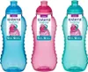 3 Sistema-Trinkflasche, 330 ml, Aqua-blau, Limettengrün, Produktbild-Vorschau 1