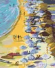 Zuty - Malen nach Zahlen - TOURISTEN AM STRAND, 40x50 cm, Produktbild-Vorschau 1